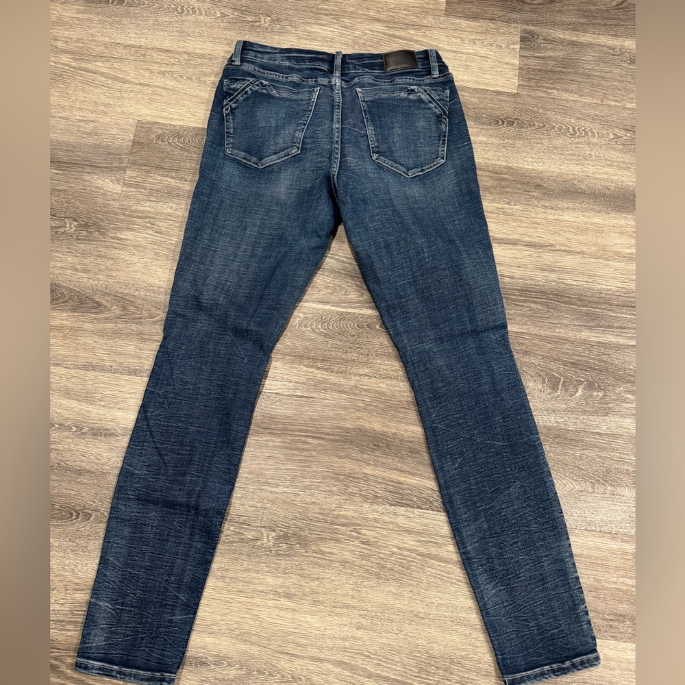 Buckle Dark Wash Skinny Jeans